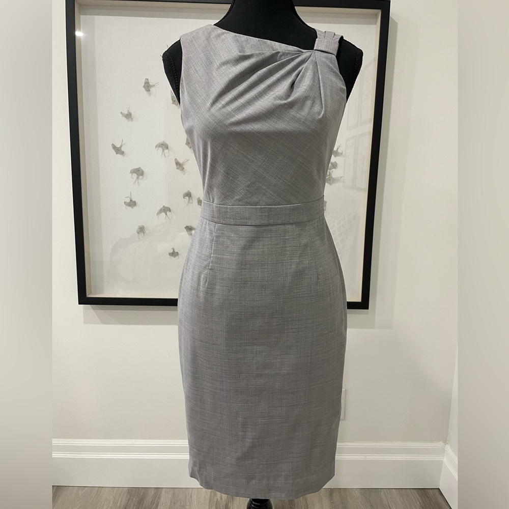 Banana Republic Sleeveless Grey Dress, Size 0P